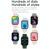 1.83 inch Touch Screen AI Voice Heart Rate / Blood Oxygen / Blood Pressure / Sleep Monitoring Bluetooth Smartwatch(Black)