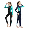 FINDSLINE  Lycra Diving Cloth Female Thin Quick-Dry Waterproof Sunblock Wetsuit, Size: XL(Navy)