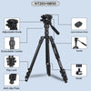 JMARY KT285+NB50 Camera Stand Extendable Height Aluminum Alloy Camera Holder Tripod