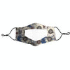 Anti-Fog Lip Language Face Shield For The Deaf And Mute Solid Color Printing Face Shield(Printing A)