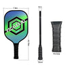 LEIJIAER Carbon Fiber 3K Board Surface Fragrant Honeycomb Tennis Racket(OFFicial PK-062)
