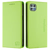 For Samsung Galaxy A22 5G / A22s 5G RC01 Dual-Folded Magnetic Suction RFID Leather Phone Case(Grass Green)