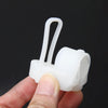 Universal Adjustable Car Seat Belt Buckle Plug Protective Cover Case(White)