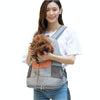 LDLC Chest Messenger Bag Pet Can Be Exposed Portable Breathable Backpack, Size:M(Green)