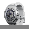 WS-18 1.43 inch IP67 Sport Smart Watch, Support Bluetooth Call / Sleep / Blood Oxygen / Heart Rate / Blood Pressure Health Monitor(Silver+White)