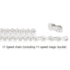 Mountain Road Bike Chain Electroplating Chain, Specification: 11 Speed