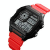 SKMEI 1299 Multifunctional Outdoor Sports Noctilucent Waterproof Digital Display Wrist Watch (Red)