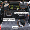 Car Trunk Mat Storage Pocket Dog Anti-dirty Mat(Black)
