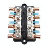 CP-4065 Double Row M8 Power Distribution Block Terminal Studs with Terminals(Black)