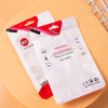 100 PCS  Charging Cable U Disk Universal Color Printing Sealing Pocket(11x18cm Blue Matte)