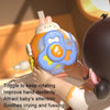 Infant Puzzle Busy Hand Grasping Ball Baby Grasping Sensory Training Early Learning Toys(Rabbit)