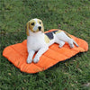 Waterproof Outdoor Pet Bed, Small 80x70cm, Orange