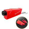 Car Safety Hammer Escapes Trapped Window Broken Device(Red)