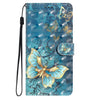 For Samsung Galaxy A26 5G 3D Pattern Leather Phone Case(3D Butterfly)