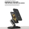 3-In-1 15W Portable Folding Desktop Stand Mobile Phone Wireless Charger(Black)