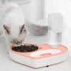 Automatic Pet Water Bowl, Grey, 600ml - Cat & Dog