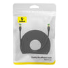 Baseus PCWL-A107 High Speed CAT8 40Gigabit Ethernet Braided Cable, Length:15m(Black)