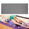 YM15C Portable Travel Thick Fold Yoga Pad Student Nnap Mat, Thickness: 8mm (Gray)