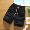 Casual Loose Cotton Linen Five-point Shorts, Size: XL(Black)
