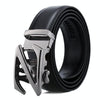 Dandali Casual Men Automatic Buckle Belt Business Soft Leather Pants Band, Length (cm): 115cm(ZD-12)