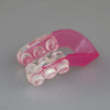 3pcs U Shaped Plastic Higher Bridge Nose Up Clip for Girls Ladies Women(Magenta)