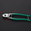 JTO Wire Rope Scissors Mini Discharging Clamps Plastic Handle Steel Wire Cutter, Model: 8inch