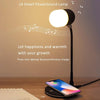 L4 Multifunctional Wireless Charging LED Desk Lamp with Bluetooth 5.0 Speaker(Green)