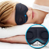 3D Breathable Shading Three-Dimensional Nose Wing Integrated Eye Mask(1021)