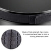 Outdoor Portable Folding Telescopic Plastic Stool Camping Fishing Garden Stool(Black)