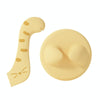 Silicone Pet Can Opener Lid & Spoon (Yellow)
