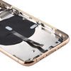 iPhone 11 Pro Gold Back Cover Assembly w/Side Keys & Wireless Charging