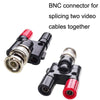 5x BNC Male to Dual Banana Plug Adapter - Black
