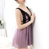 Sexy Women Lace Casual Sleepwear Summer Sleep Dress, Size:L(Laksa)