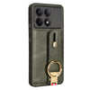 For Xiaomi Redmi K70/K70 Pro Wristband Leather Back Phone Case(Green)
