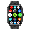 F12 2.02 inch Curved Screen Smart Watch Supports Voice Call/Blood Sugar Detection(Black)