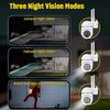 1080P HD WiFi Security Camera - Wireless, Night Vision, 2-Way Audio