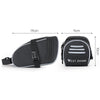 WEST BIKING Bicycle Saddle Tail Bag Portable Mini Tool Bag(Black)
