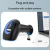 Supermarket Cashier Express Scanner Warehouse Handheld Barcode Scanning Device, Model: Wired Red Light