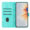For Samsung Galaxy A26 5G Heart Pattern Skin Feel Leather Phone Case(Light Blue)