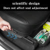 For Tesla Model Y 2021-2023 TPE Storage Organizer Under Car Seat, Style:with Cover(Black)