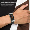 K50+ 0.96 inch Leather Band Earphone Detachable Life Waterproof Smart Watch Support Bluetooth Call(Black)