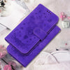 For Samsung Galaxy A36 5G / A56 5G Butterfly Rose Embossed Leather Phone Case(Purple)