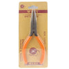 Mini Jeweler Flat Nose Pliers Hand Tool with Soft Grips (Orange)