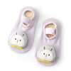 Baby Socks Cartoon Doll Anti-Slip Baby Floor Socks, Toyan Socks: S 0-1 Years Old(Purple Rabbit)