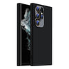 For Samsung Galaxy S22 Ultra 5G Nano Lens Cover Liquid Silicone Phone Case(Black)