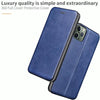 For iPhone 11 Integrated Electricity Pressing Retro Texture Magnetic TPU+PU Leather Case with Card Slot & Holder(Red)