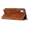 For Alcatel 1B 2020 /Alcatel 1A 2020 Retro Texture PU + TPU Horizontal Flip Leather Case with Holder & Card Slots & Wallet(Brown)