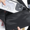 Nylon Waterproof Chest Bag Outdoor Sports Pocket Running Mobile Phone Bag(Black)