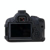 For Canon EOS 600D Soft Silicone Protective Case(Black)