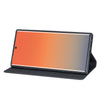 For Samsung Galaxy Note 10 Plus Ultrathin Glitter Magnetic Horizontal Flip Leather Case with Holder & Card Slots(Gray)